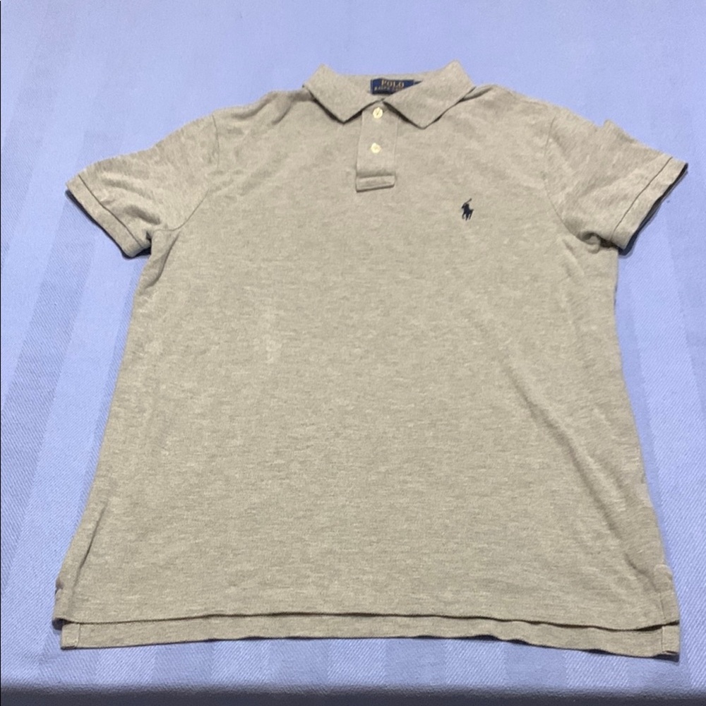 Ralph Lauren Light Gray Polo Shirt